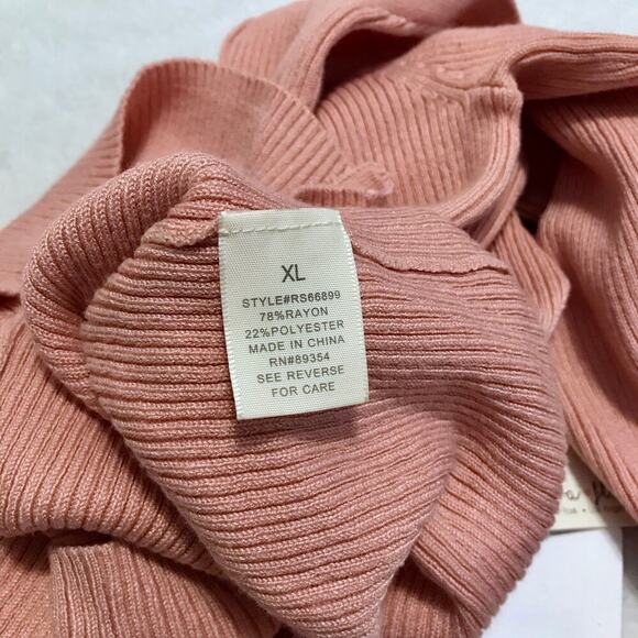 Ultra Flirt NWT Ribbed Cardigan Juniors XL - Picture 9 of 10